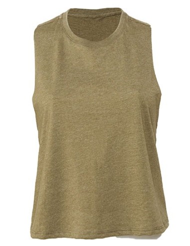 B-6682-Womens Racerback Cropped Tank